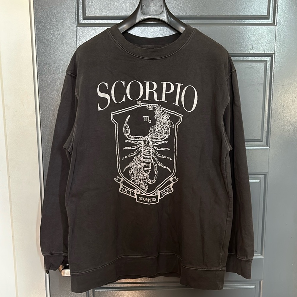Scorpio oversized sweatshirt